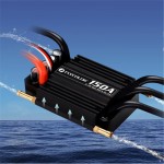FlyColor 150A 2-6S Heavy Current Multiple Protections Étanche Brushless ESC Avec 5.5V / 5A BEC Pour Bateau RC
